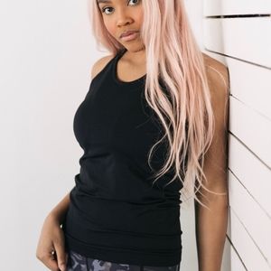 Small Zyia Black Copper Charged Tank